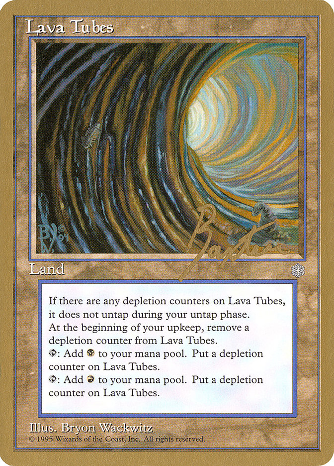 Lava Tubes (George Baxter) [Pro Tour Collector Set] | Lots Moore NSW