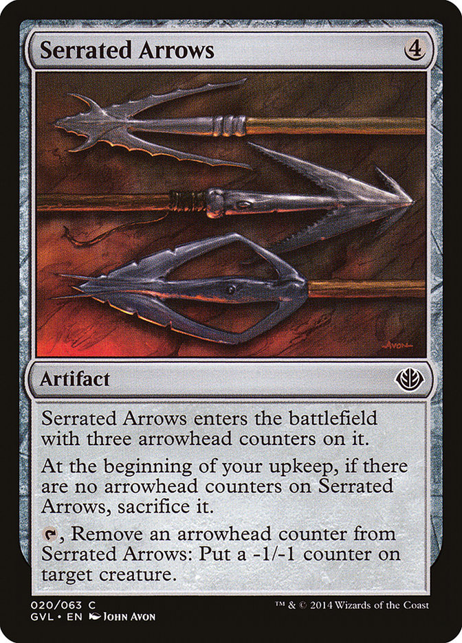 Serrated Arrows (Garruk vs. Liliana) [Duel Decks Anthology] | Lots Moore NSW