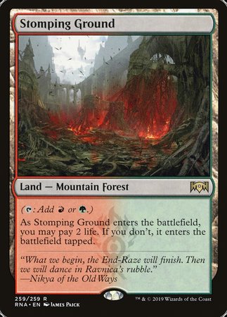 Stomping Ground [Ravnica Allegiance] | Lots Moore NSW