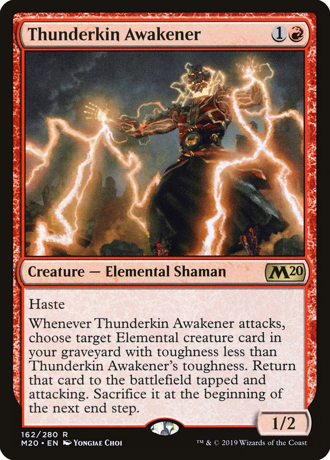 Thunderkin Awakener [Core Set 2020] | Lots Moore NSW