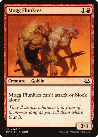 Mogg Flunkies [Modern Masters 2017] | Lots Moore NSW