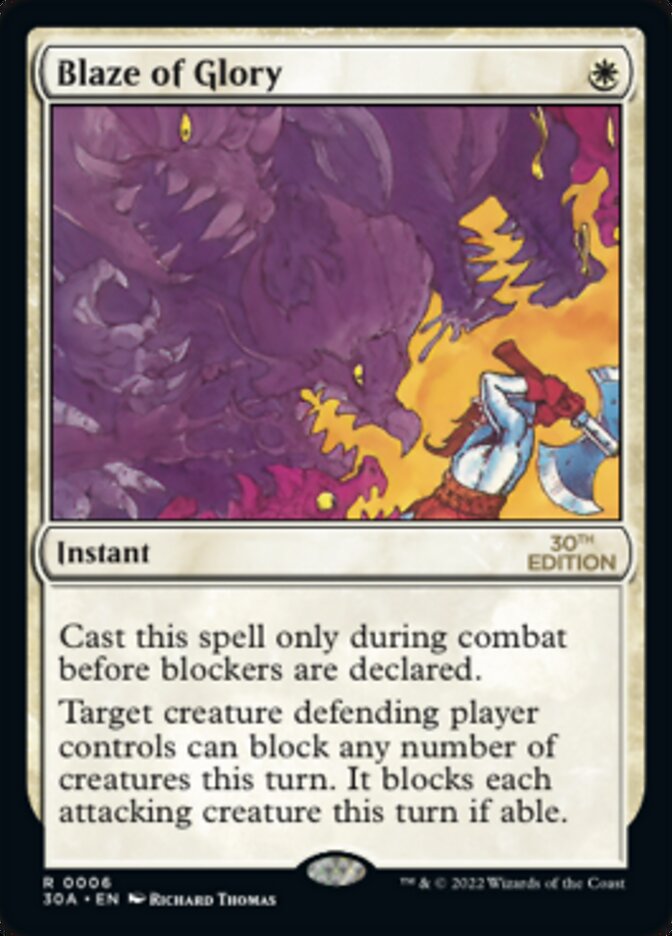 Blaze of Glory [30th Anniversary Edition] | Lots Moore NSW