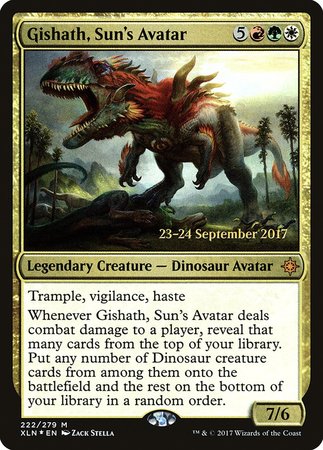 Gishath, Sun's Avatar [Ixalan Promos] | Lots Moore NSW