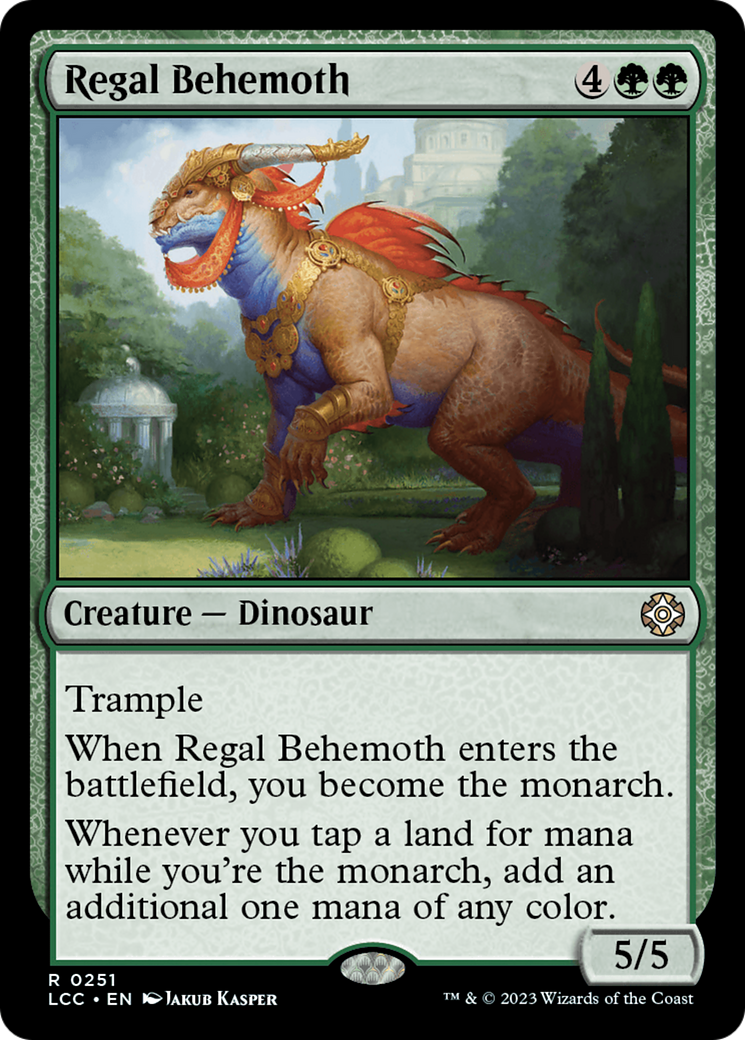 Regal Behemoth [The Lost Caverns of Ixalan Commander] | Lots Moore NSW