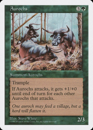 Aurochs [Fifth Edition] | Lots Moore NSW