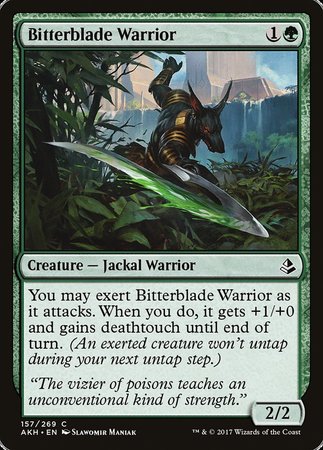 Bitterblade Warrior [Amonkhet] | Lots Moore NSW