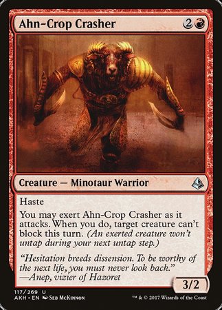 Ahn-Crop Crasher [Amonkhet] | Lots Moore NSW