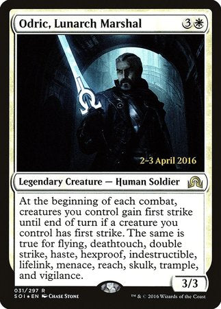 Odric, Lunarch Marshal [Shadows over Innistrad Promos] | Lots Moore NSW