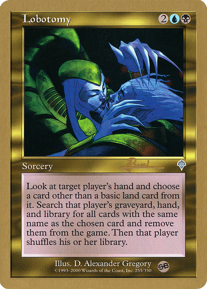Lobotomy (Antoine Ruel) (SB) [World Championship Decks 2001] | Lots Moore NSW