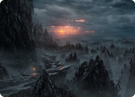 Sundown Pass Art Card [Innistrad: Crimson Vow Art Series] | Lots Moore NSW