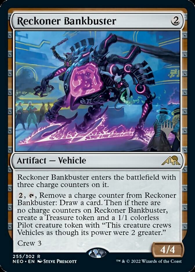 Reckoner Bankbuster (Promo Pack) [Kamigawa: Neon Dynasty Promos] | Lots Moore NSW