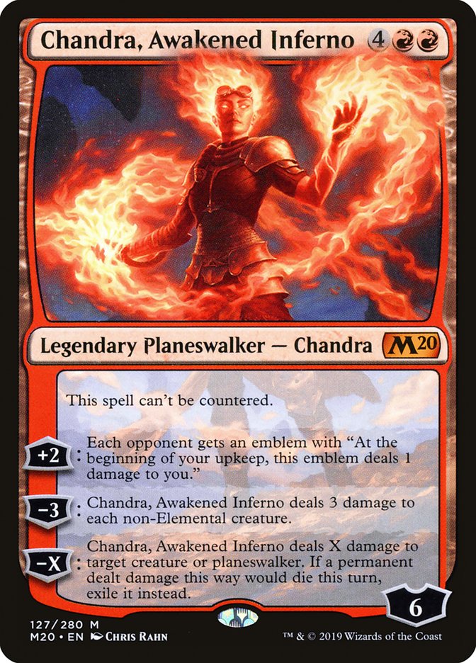 Chandra, Awakened Inferno [Core Set 2020] | Lots Moore NSW