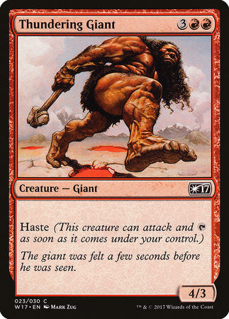 Thundering Giant [Welcome Deck 2017] | Lots Moore NSW