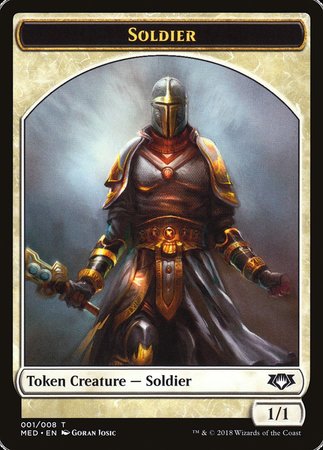 Soldier Token [Mythic Edition Tokens] | Lots Moore NSW