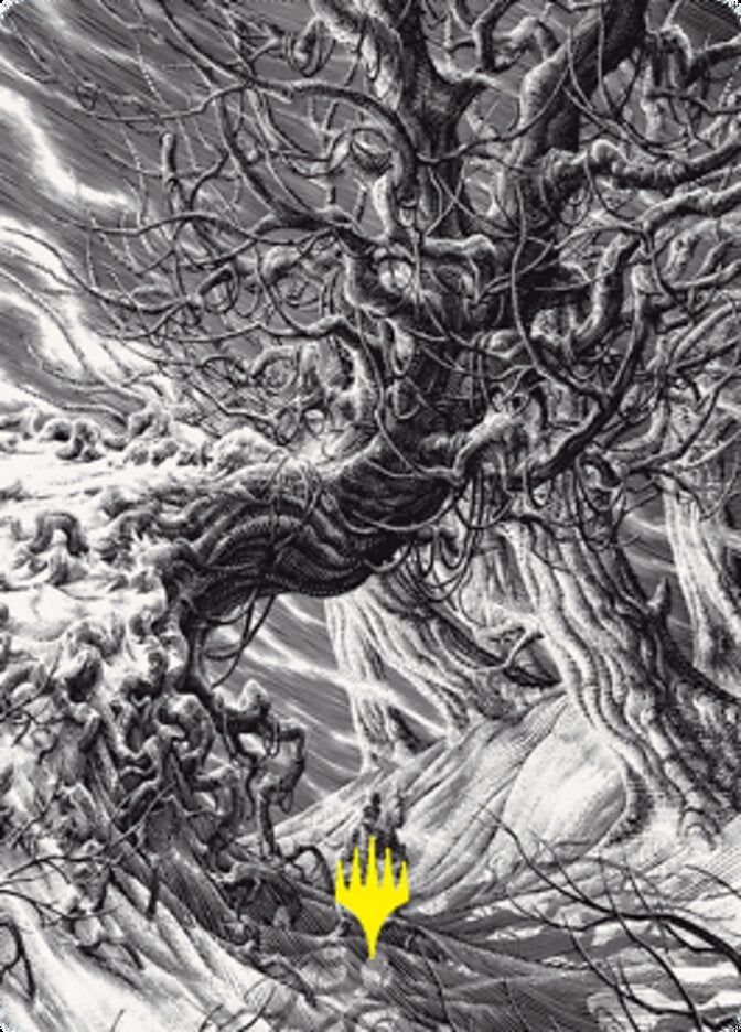 Forest Art Card [Innistrad: Crimson Vow Art Series] | Lots Moore NSW