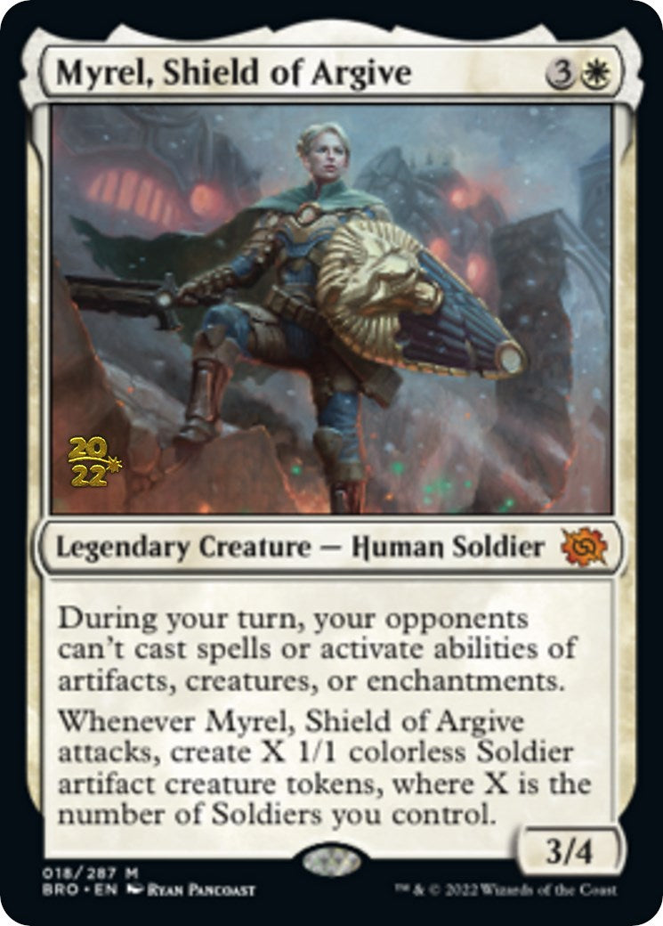 Myrel, Shield of Argive [The Brothers' War: Prerelease Promos] | Lots Moore NSW