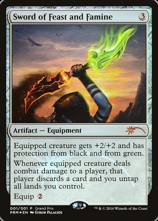 Sword of Feast and Famine [Grand Prix Promos] | Lots Moore NSW