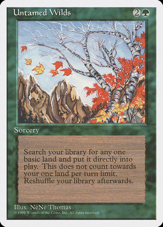 Untamed Wilds [Fourth Edition] | Lots Moore NSW