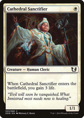 Cathedral Sanctifier [Duel Decks: Blessed vs. Cursed] | Lots Moore NSW