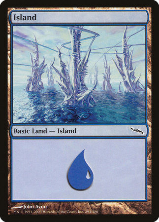 Island (294) [Mirrodin] | Lots Moore NSW