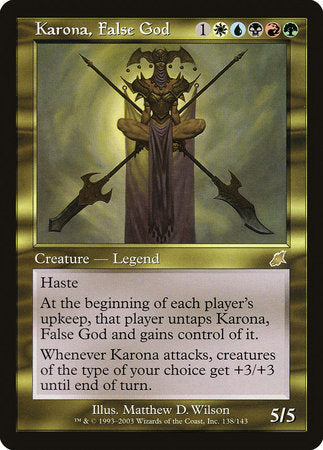 Karona, False God [Scourge] | Lots Moore NSW