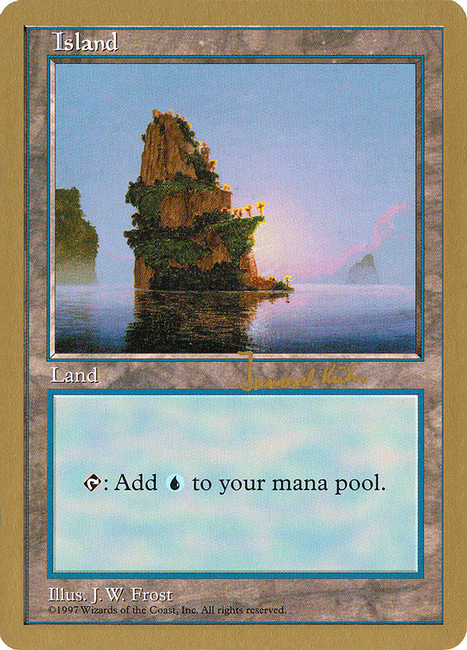 Island (jk435) (Janosch Kuhn) [World Championship Decks 1997] | Lots Moore NSW