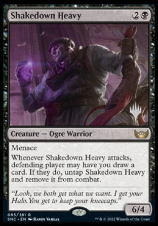 Shakedown Heavy (Promo Pack) [Streets of New Capenna Promos] | Lots Moore NSW