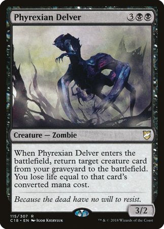 Phyrexian Delver [Commander 2018] | Lots Moore NSW