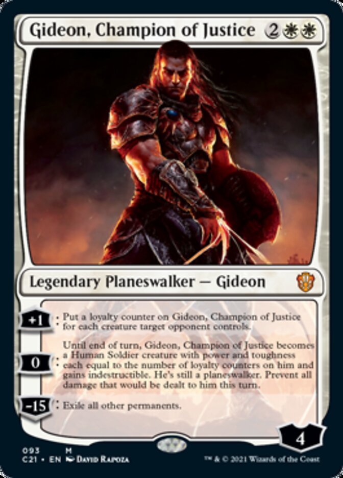 Gideon, Champion of Justice [Commander 2021] | Lots Moore NSW