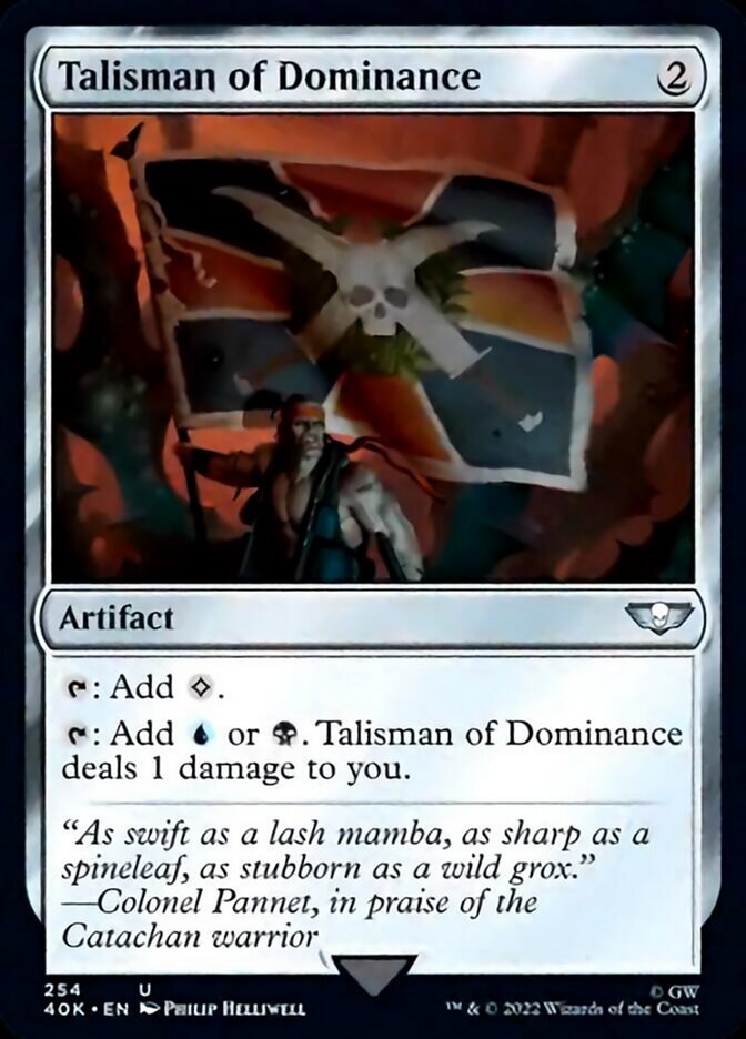 Talisman of Dominance (254) (Surge Foil) [Warhammer 40,000] | Lots Moore NSW