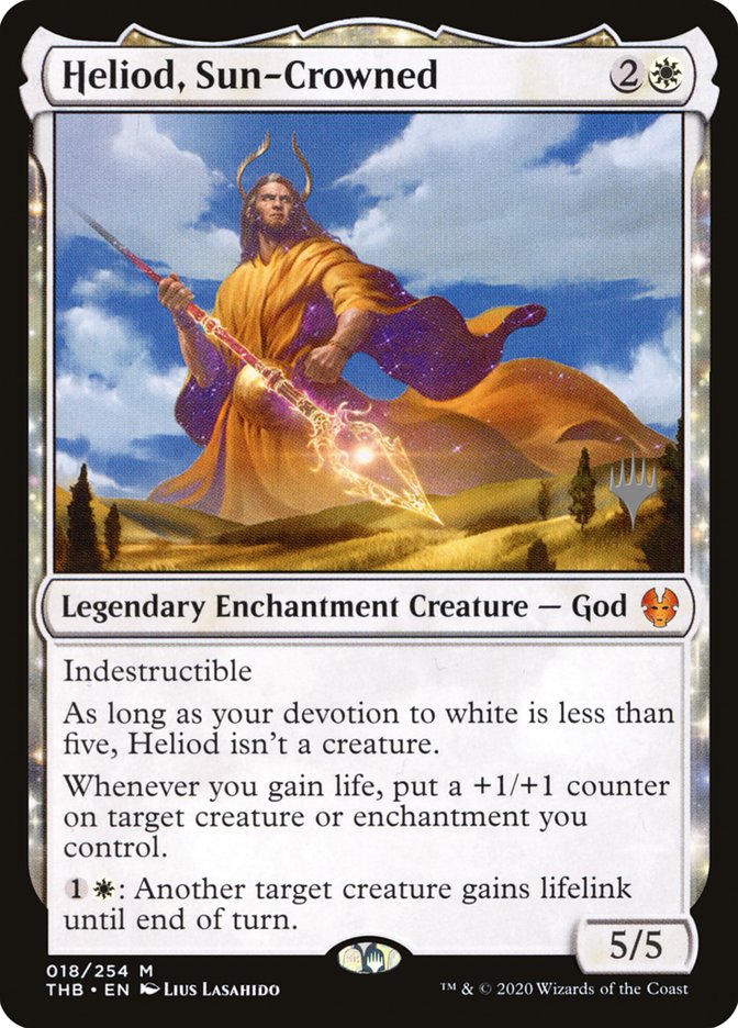 Heliod, Sun-Crowned (Promo Pack) [Theros Beyond Death Promos] | Lots Moore NSW