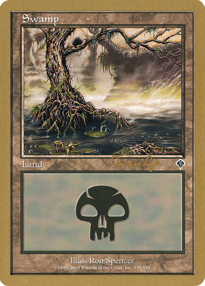 Swamp (tvdl339) (Tom van de Logt) [World Championship Decks 2001] | Lots Moore NSW