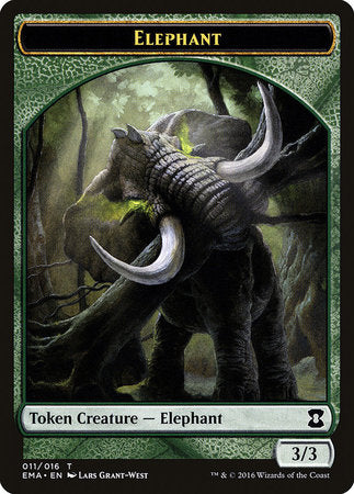 Elephant Token [Eternal Masters Tokens] | Lots Moore NSW
