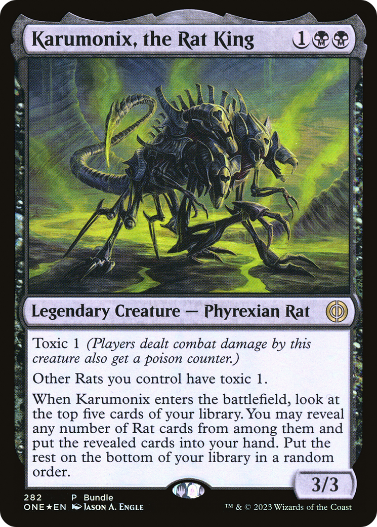 Karumonix, the Rat King (Bundle) [Phyrexia: All Will Be One] | Lots Moore NSW