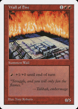 Wall of Fire [Fifth Edition] | Lots Moore NSW