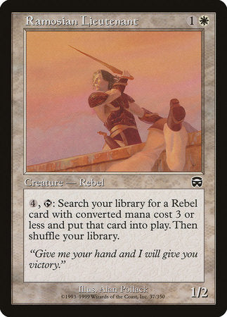 Ramosian Lieutenant [Mercadian Masques] | Lots Moore NSW