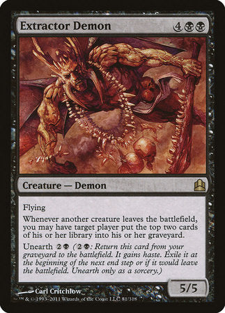 Extractor Demon [Commander 2011] | Lots Moore NSW