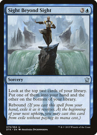 Sight Beyond Sight [Dragons of Tarkir] | Lots Moore NSW