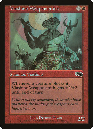 Viashino Weaponsmith [Urza's Saga] | Lots Moore NSW