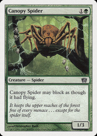 Canopy Spider [Eighth Edition] | Lots Moore NSW