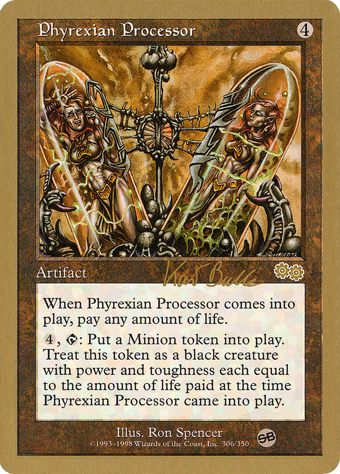 Phyrexian Processor (Kai Budde) (SB) [World Championship Decks 1999] | Lots Moore NSW