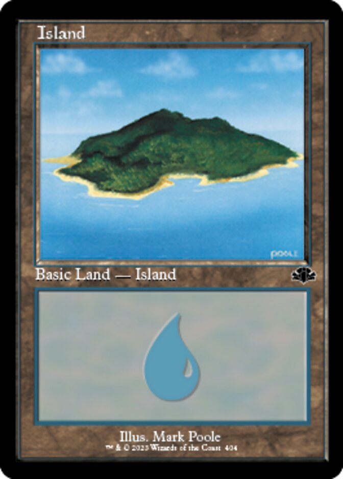 Island (404) (Retro) [Dominaria Remastered] | Lots Moore NSW