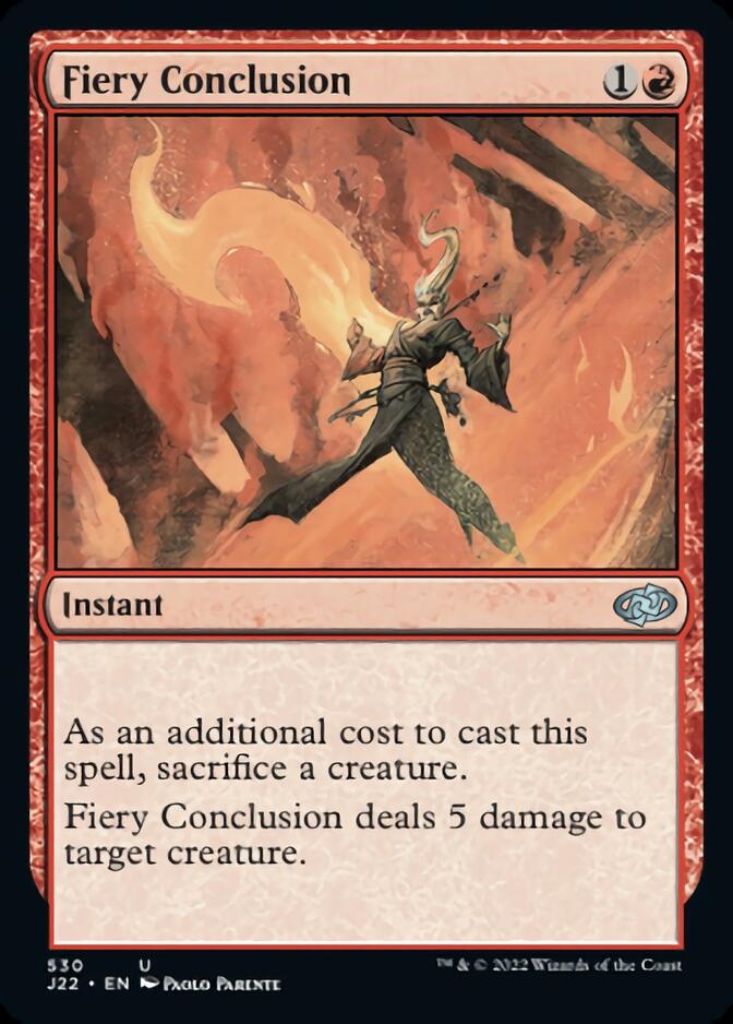 Fiery Conclusion [Jumpstart 2022] | Lots Moore NSW