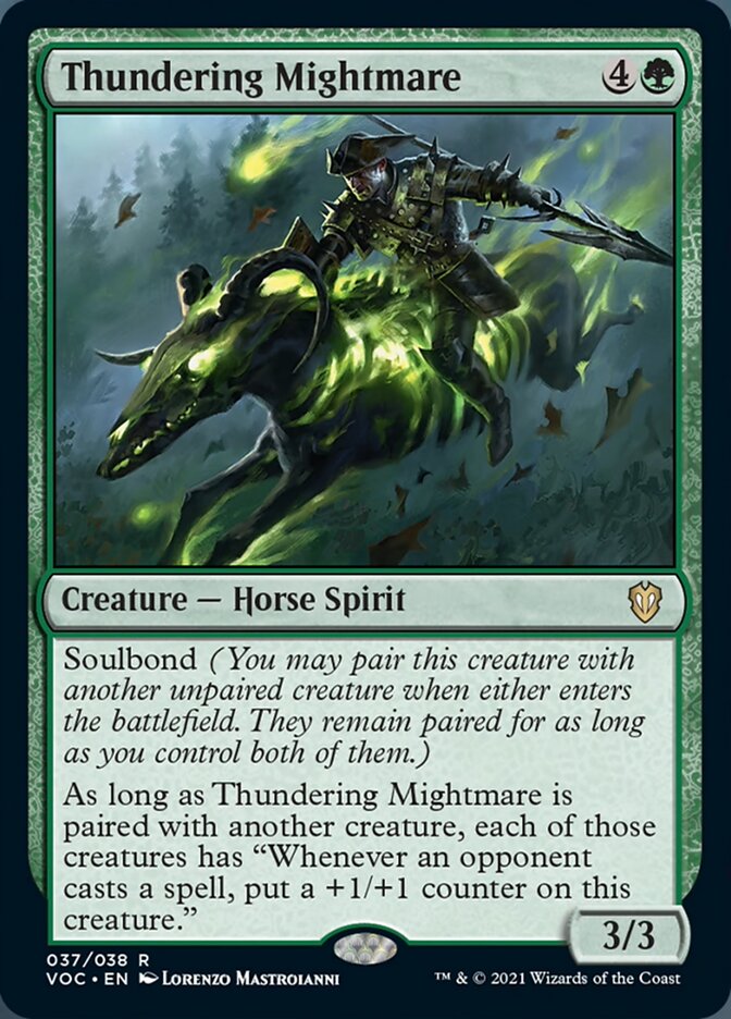 Thundering Mightmare [Innistrad: Crimson Vow Commander] | Lots Moore NSW