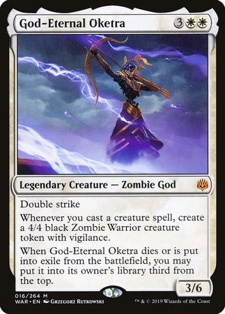 God-Eternal Oketra [War of the Spark] | Lots Moore NSW