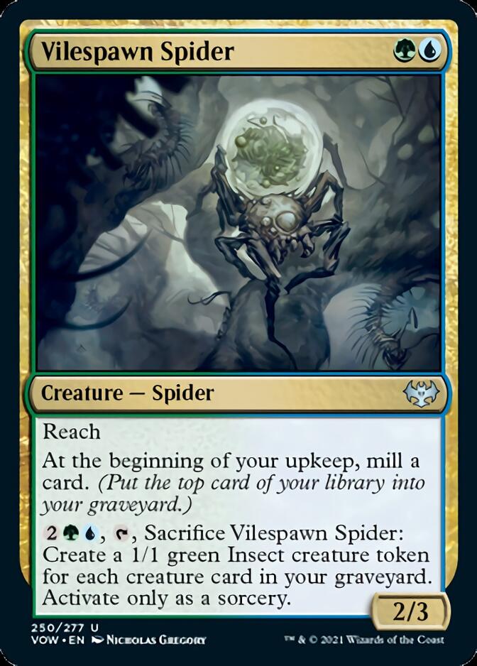 Vilespawn Spider [Innistrad: Crimson Vow] | Lots Moore NSW