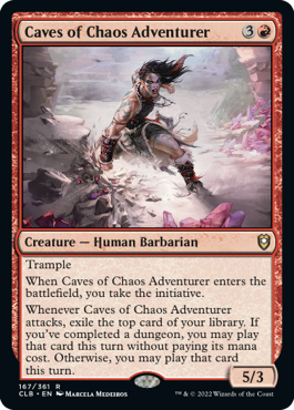 Caves of Chaos Adventurer [Commander Legends: Battle for Baldur's Gate] | Lots Moore NSW