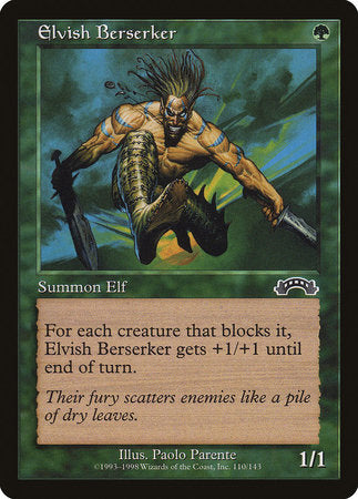 Elvish Berserker [Exodus] | Lots Moore NSW