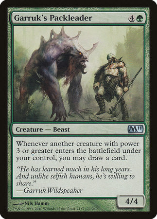 Garruk's Packleader [Magic 2011] | Lots Moore NSW