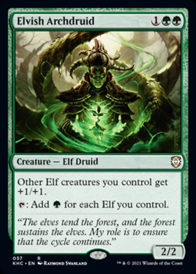 Elvish Archdruid [Kaldheim Commander] | Lots Moore NSW